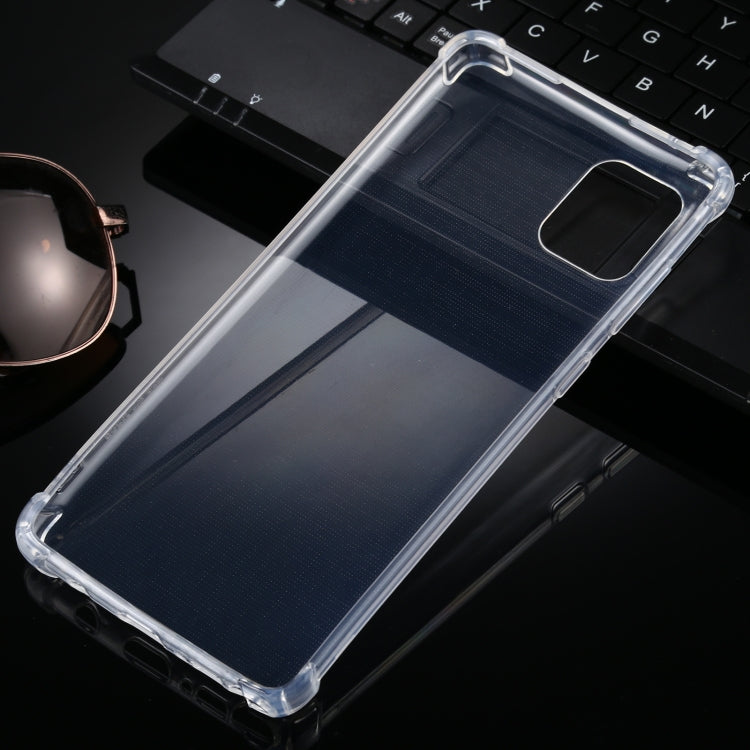 For Samsung Galaxy M60s / A81 Four-Corner Anti-Drop Ultra-Thin TPU Case