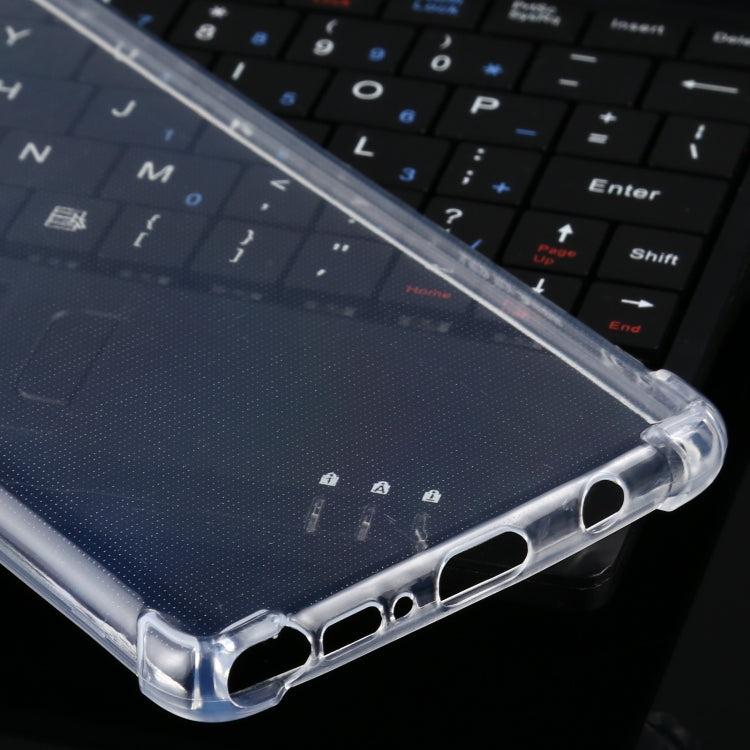 For Samsung Galaxy M60s / A81 Four-Corner Anti-Drop Ultra-Thin TPU Case