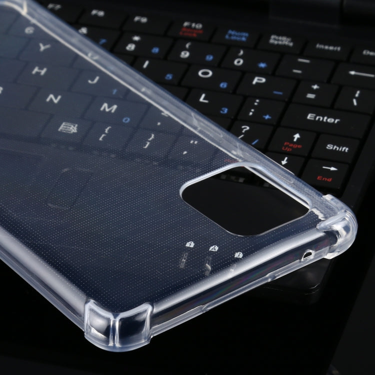 For Samsung Galaxy M60s / A81 Four-Corner Anti-Drop Ultra-Thin TPU Case