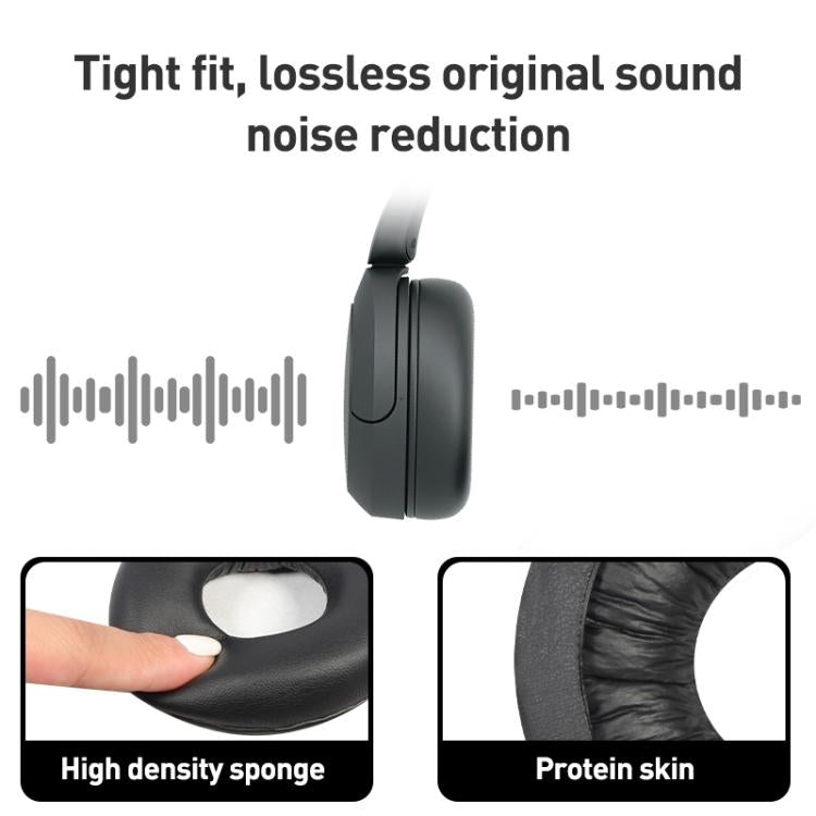 Headphone Protein Leather Headband Protective Cover For Sony WH-CH520