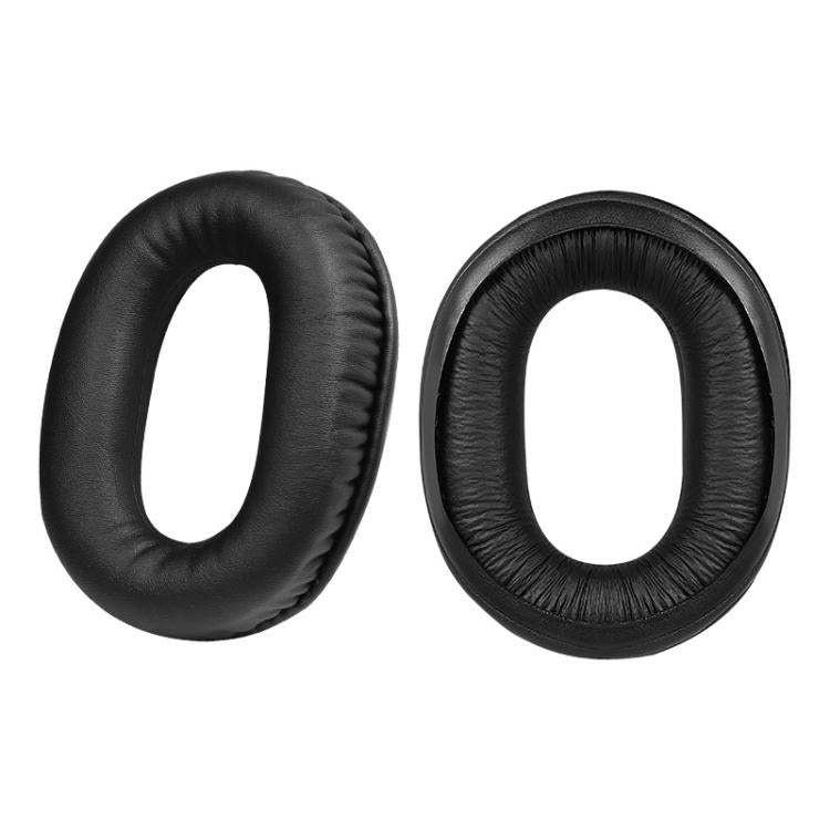 2pcs Protein Leather Earphone Replacement Earpads Pads For Sony MDR-RF995R / WH-RF400R - Black