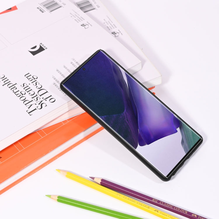 For Samsung Galaxy Note 20 Ultra Top Layer Cowhide Shockproof Protective Case with Wrist Strap Bracket