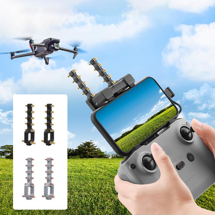 For DJI Mavic 3 / Air 2 / Air 2S / Mini 2 BRDRC Remote Controller Copper Yagi-Uda Antenna Signal Enhancer