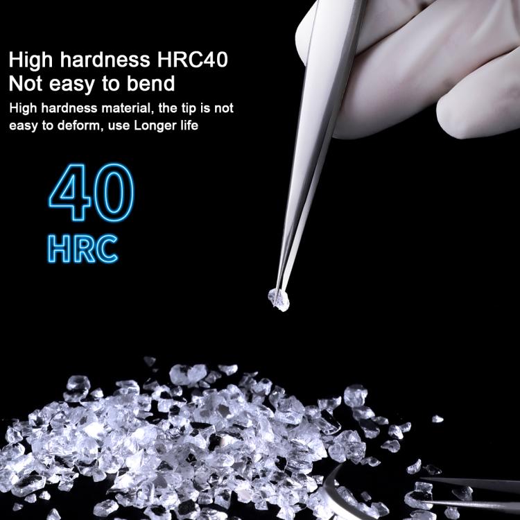 MEGA-IEDA High Hard Non-magnetic Stainless Steel Repair Tweezers, Model:Long Tip