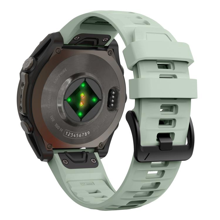 For Garmin 20mm Quick Release Solid Color Silicone Watch Band