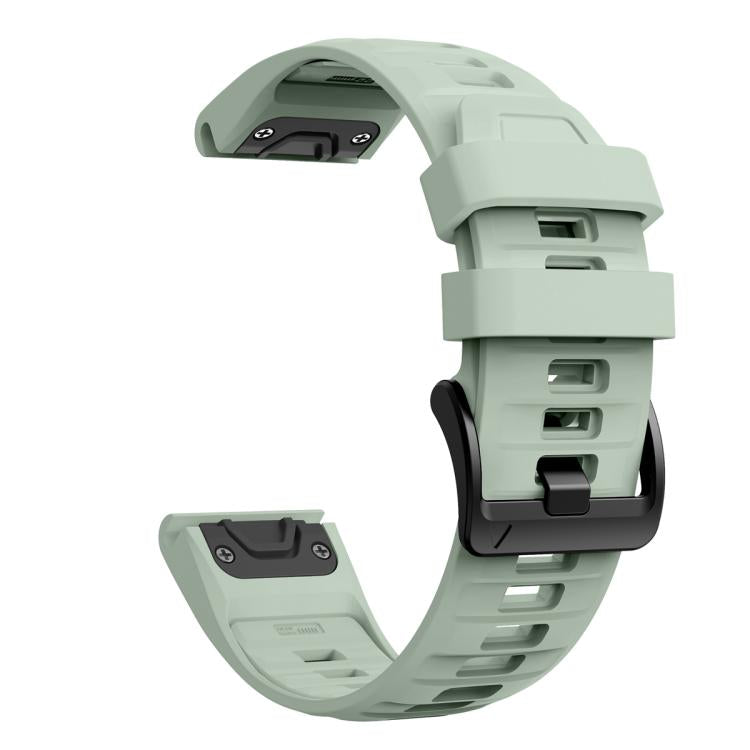 For Garmin 20mm Quick Release Solid Color Silicone Watch Band