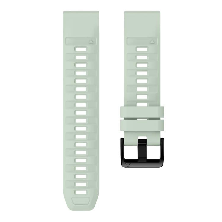 For Garmin 20mm Quick Release Solid Color Silicone Watch Band