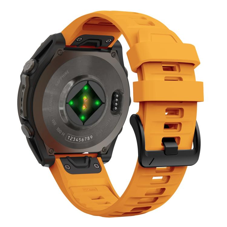 For Garmin 20mm Quick Release Solid Color Silicone Watch Band