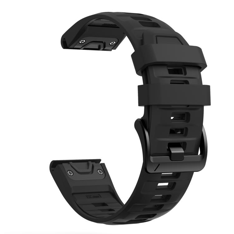 For Garmin 20mm Quick Release Solid Color Silicone Watch Band