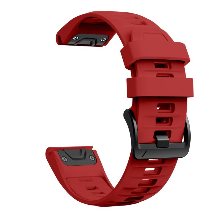 For Garmin 20mm Quick Release Solid Color Silicone Watch Band