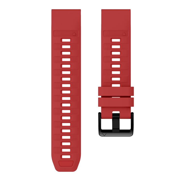 For Garmin 20mm Quick Release Solid Color Silicone Watch Band