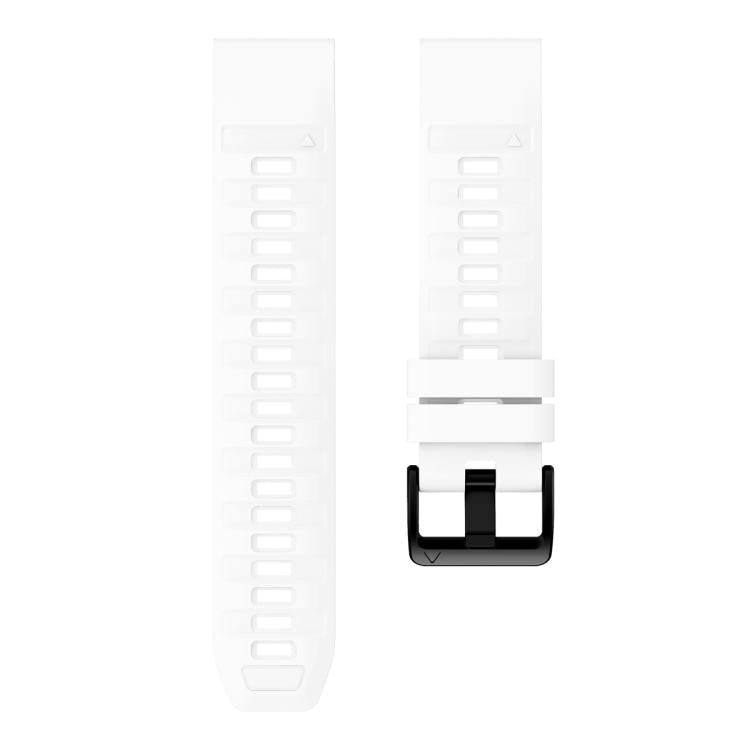 For Garmin 20mm Quick Release Solid Color Silicone Watch Band