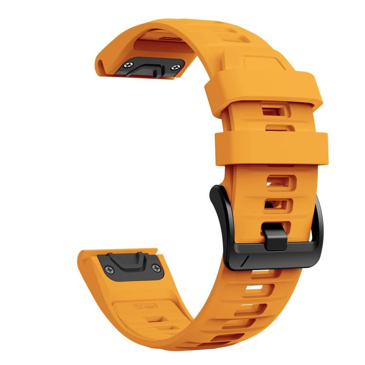 For Garmin 22mm Quick Release Solid Color Silicone Watch Band