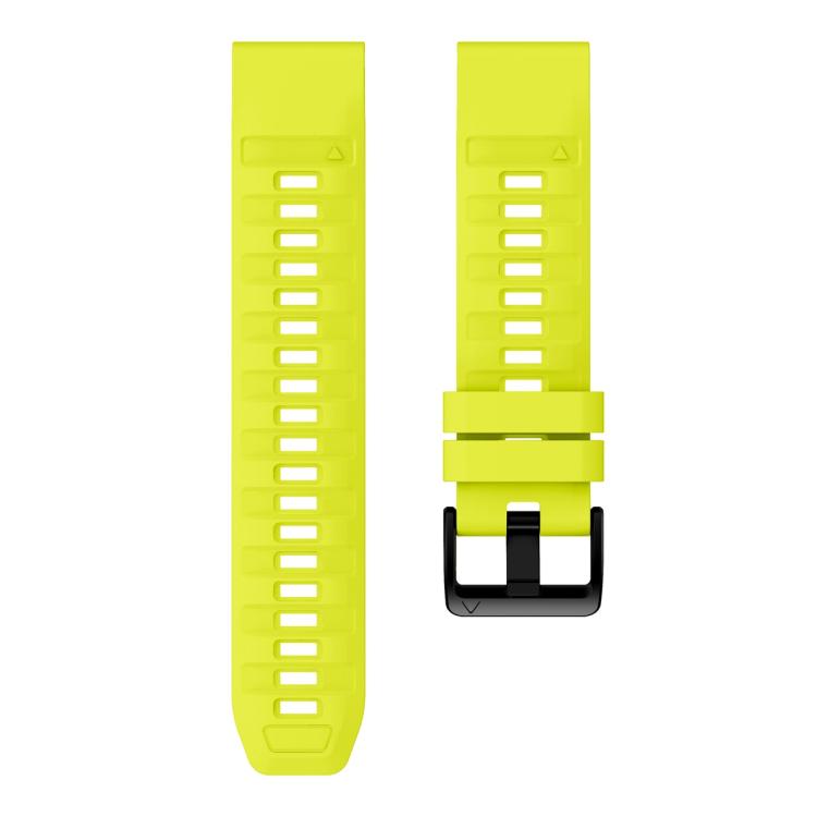 For Garmin 22mm Quick Release Solid Color Silicone Watch Band