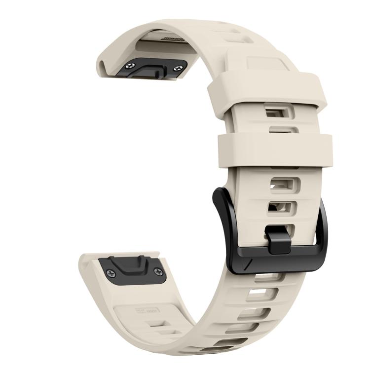 For Garmin 26mm Quick Release Solid Color Silicone Watch Band
