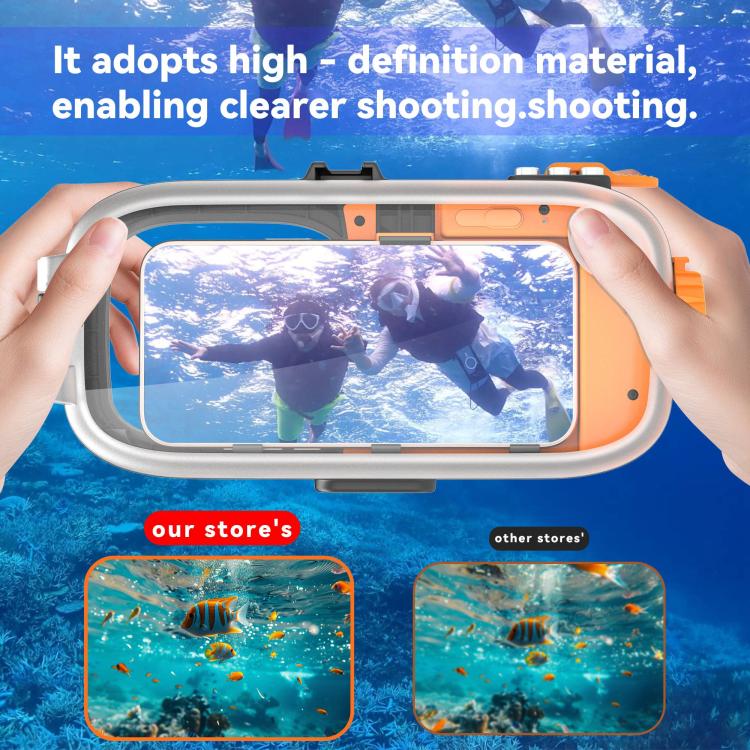 RedPepper Diving Case 15m Waterproof Protective Case for iPhone / Samsung / vivo / Huawei / Xiaomi
