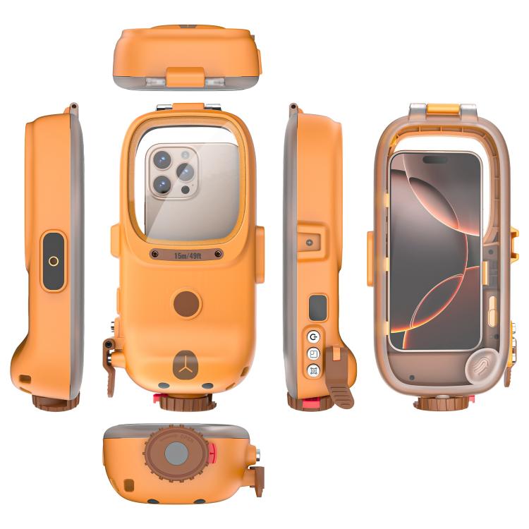 RedPepper Diving Case 15m Waterproof Protective Case for iPhone / Samsung / vivo / Huawei / Xiaomi