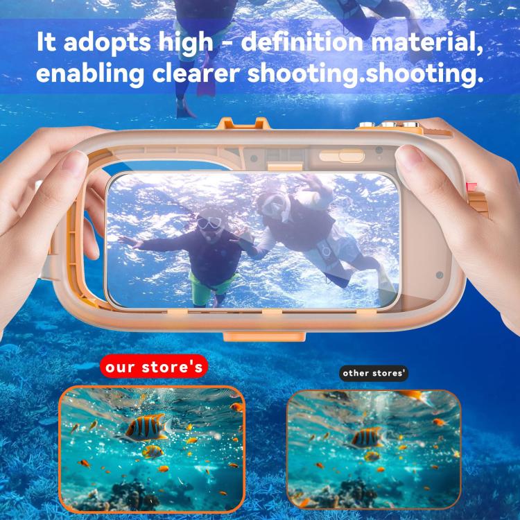 RedPepper Diving Case 15m Waterproof Protective Case for iPhone / Samsung / vivo / Huawei / Xiaomi