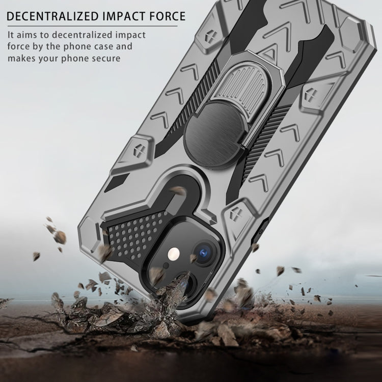 For iPhone 12 mini Iron Knight Series 2 in 1 PC + TPU Phone Case with Ring Holder