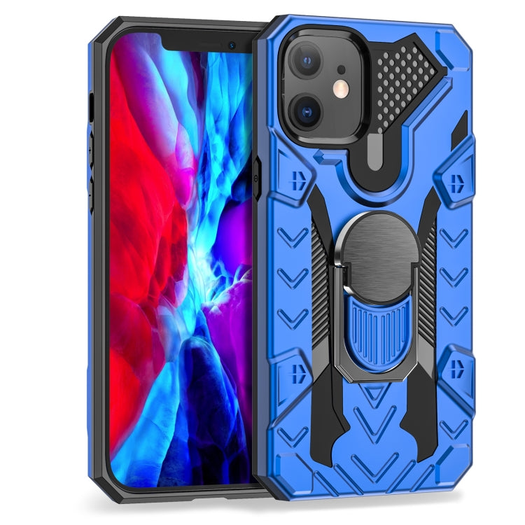 For iPhone 12 mini Iron Knight Series 2 in 1 PC + TPU Phone Case with Ring Holder
