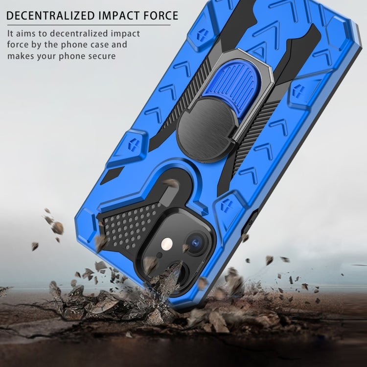 For iPhone 12 mini Iron Knight Series 2 in 1 PC + TPU Phone Case with Ring Holder