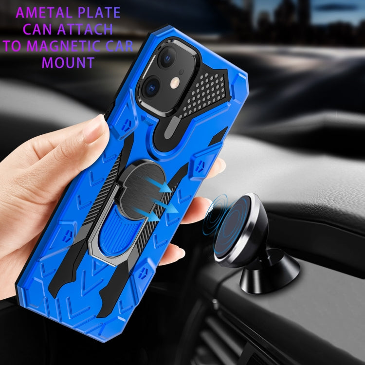 For iPhone 12 mini Iron Knight Series 2 in 1 PC + TPU Phone Case with Ring Holder