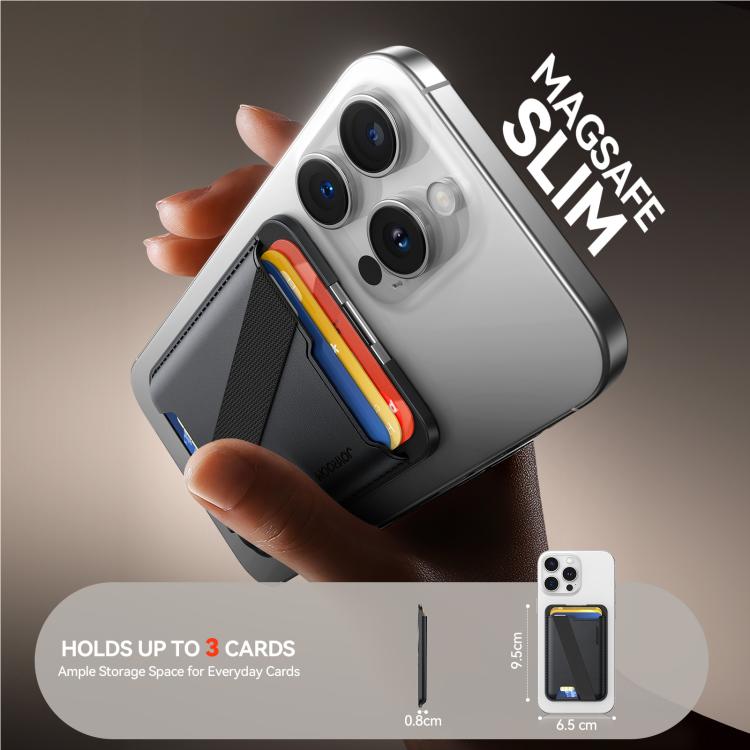 JOYROOM JR-ZS432 MagSafe Wallet Phone Holder - Black