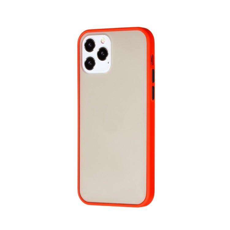 For iPhone 12 mini Skin Hand Feeling Series Shockproof Frosted PC+ TPU Protective Case