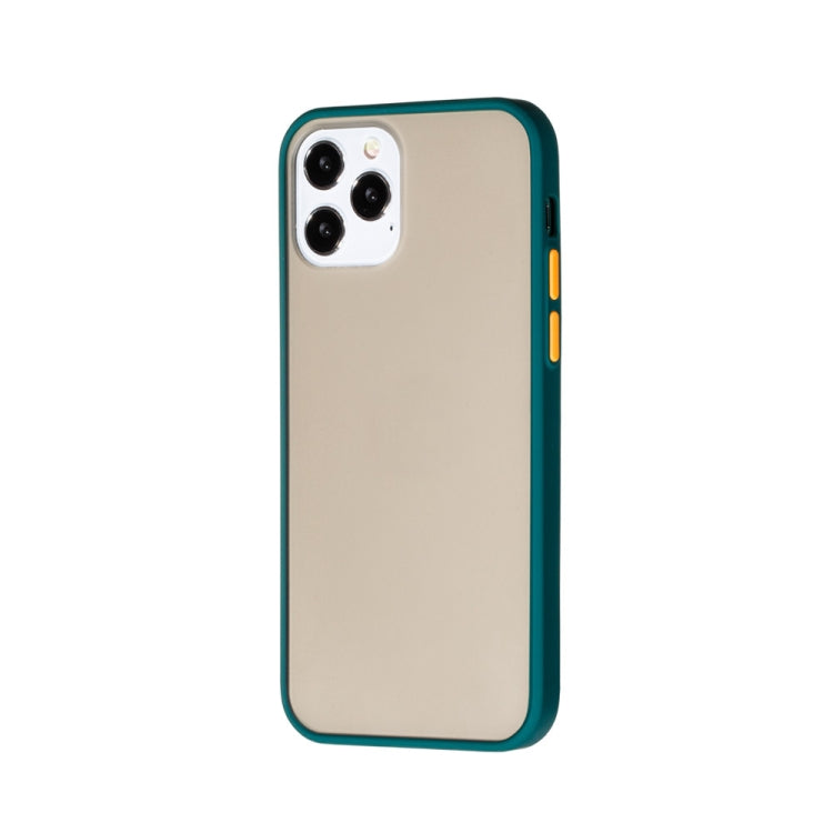 For iPhone 12 mini Skin Hand Feeling Series Shockproof Frosted PC+ TPU Protective Case
