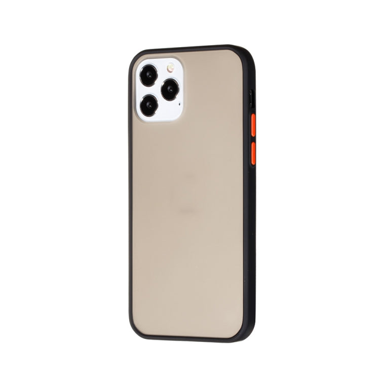 For iPhone 12 / 12 Pro Skin Hand Feeling Series Shockproof Frosted PC+ TPU Protective Case