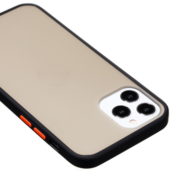 For iPhone 12 / 12 Pro Skin Hand Feeling Series Shockproof Frosted PC+ TPU Protective Case