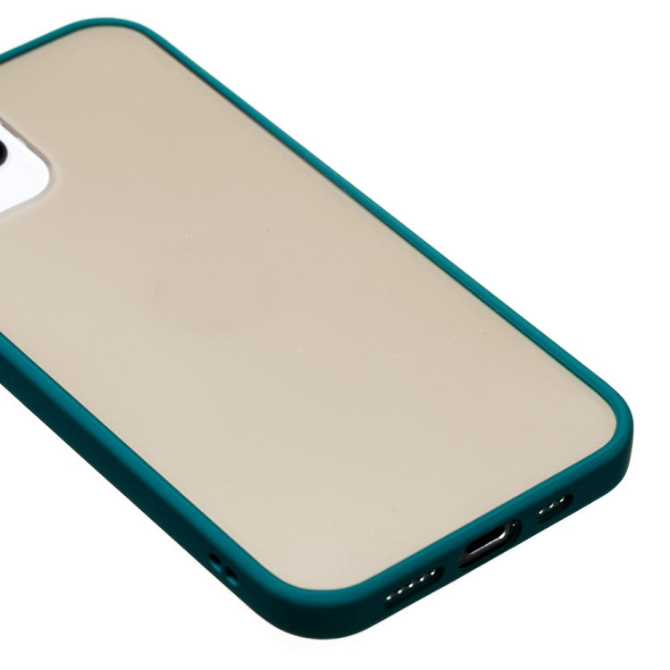 For iPhone 12 / 12 Pro Skin Hand Feeling Series Shockproof Frosted PC+ TPU Protective Case