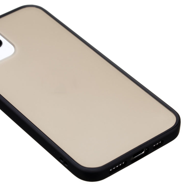 For iPhone 12 Pro Max Skin Hand Feeling Series Shockproof Frosted PC+ TPU Protective Case