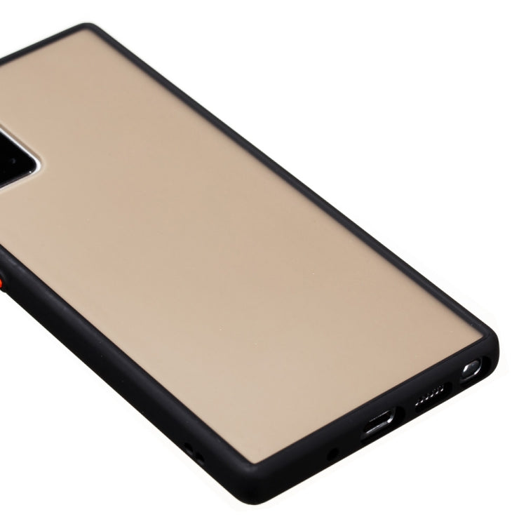 For Samsung Galaxy Note20 Skin Hand Feeling Series Shockproof Frosted PC+ TPU Protective Case
