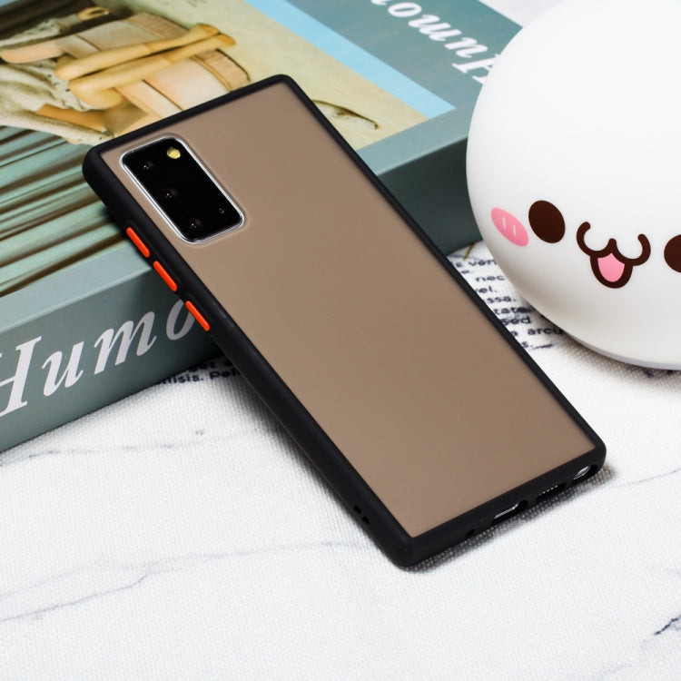 For Samsung Galaxy Note20 Skin Hand Feeling Series Shockproof Frosted PC+ TPU Protective Case