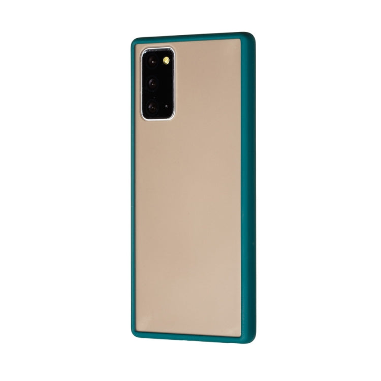 For Samsung Galaxy Note20 Skin Hand Feeling Series Shockproof Frosted PC+ TPU Protective Case