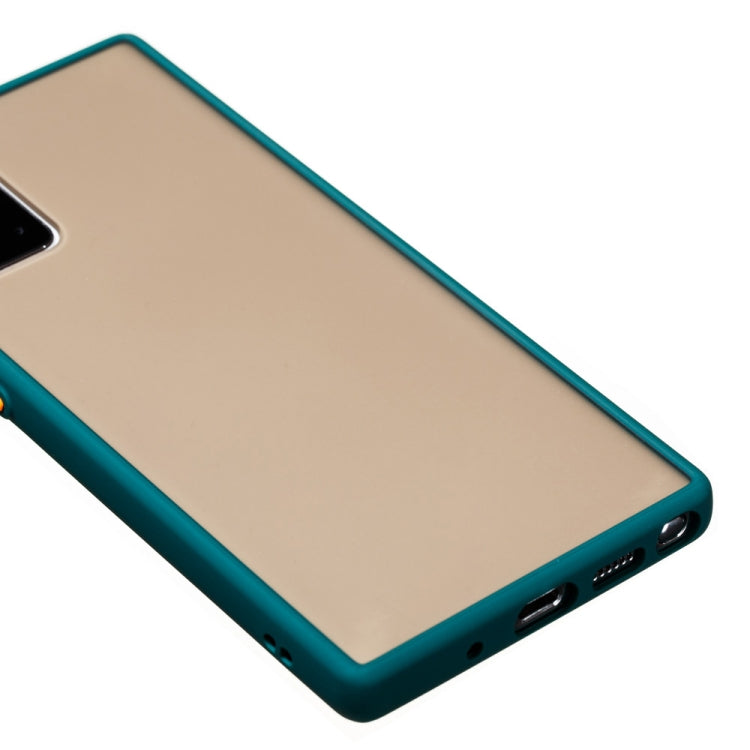 For Samsung Galaxy Note20 Skin Hand Feeling Series Shockproof Frosted PC+ TPU Protective Case