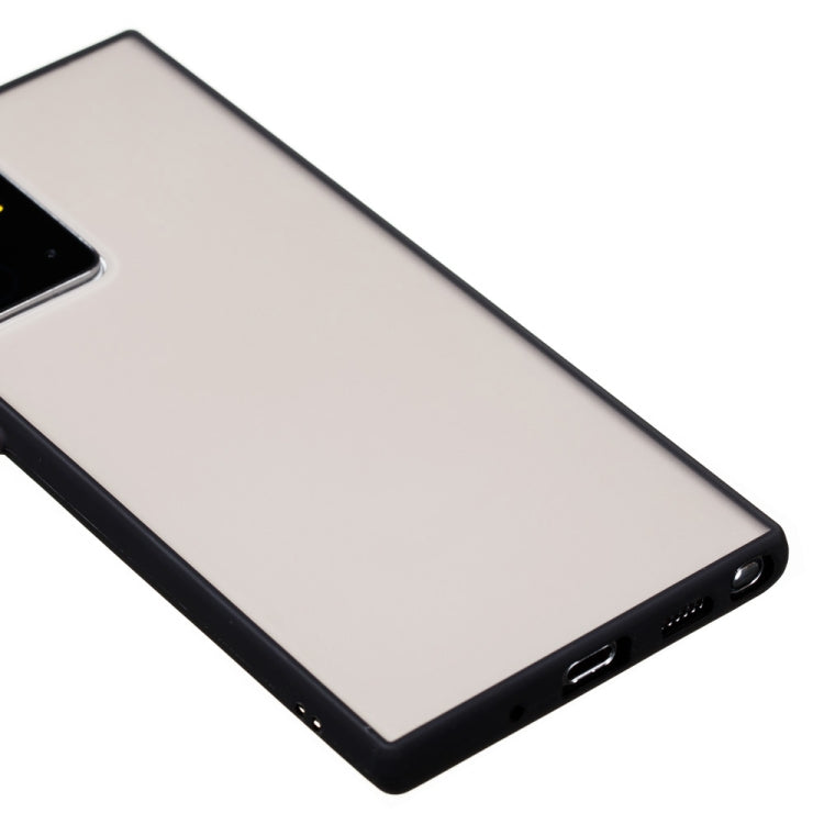 For Samsung Galaxy Note20 Ultra Skin Hand Feeling Series Shockproof Frosted PC+ TPU Protective Case