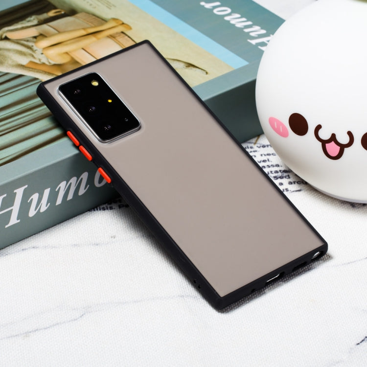 For Samsung Galaxy Note20 Ultra Skin Hand Feeling Series Shockproof Frosted PC+ TPU Protective Case