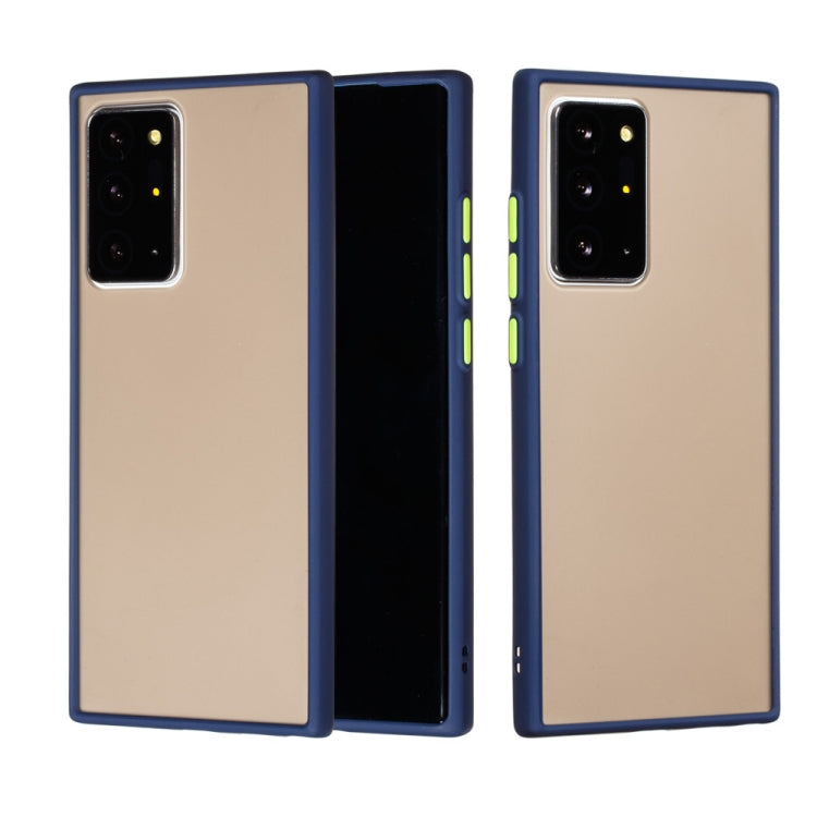 For Samsung Galaxy Note20 Ultra Skin Hand Feeling Series Shockproof Frosted PC+ TPU Protective Case
