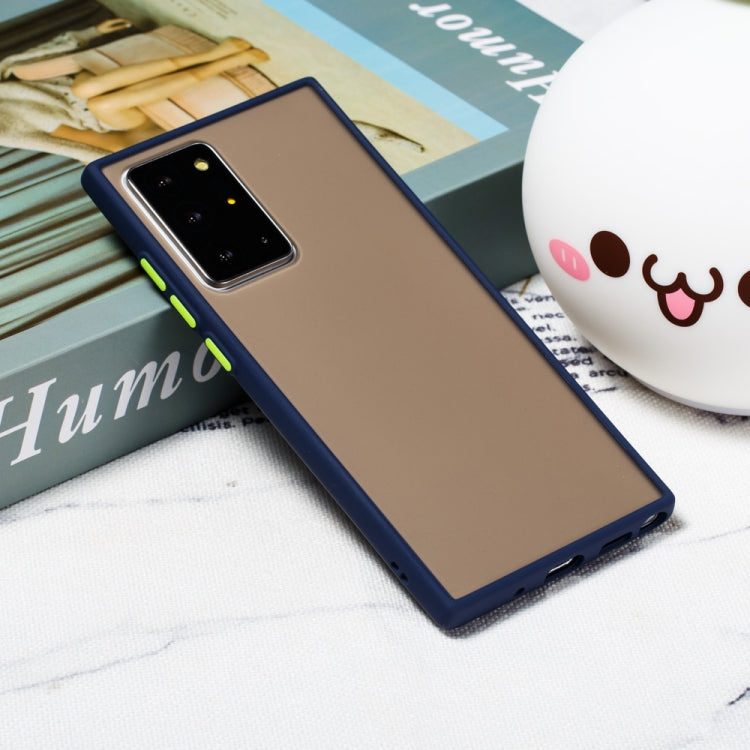 For Samsung Galaxy Note20 Ultra Skin Hand Feeling Series Shockproof Frosted PC+ TPU Protective Case