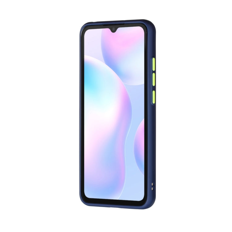 For Xiaomi Redmi 9A Skin Hand Feeling Series Shockproof Frosted PC+ TPU Protective Case