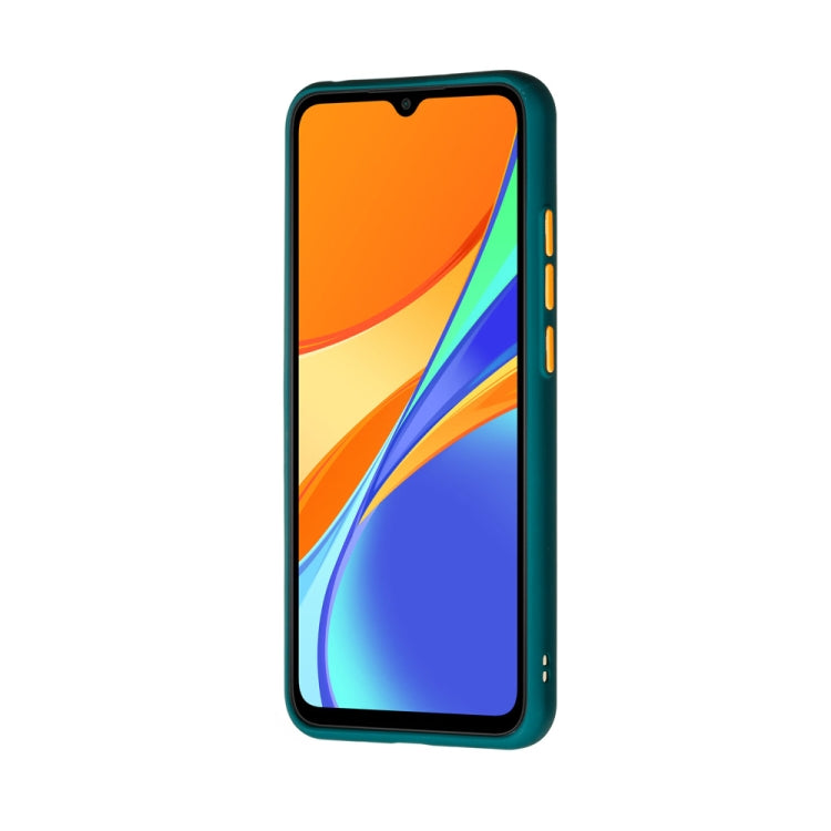 For Xiaomi Redmi 9C Skin Hand Feeling Series Shockproof Frosted PC+ TPU Protective Case