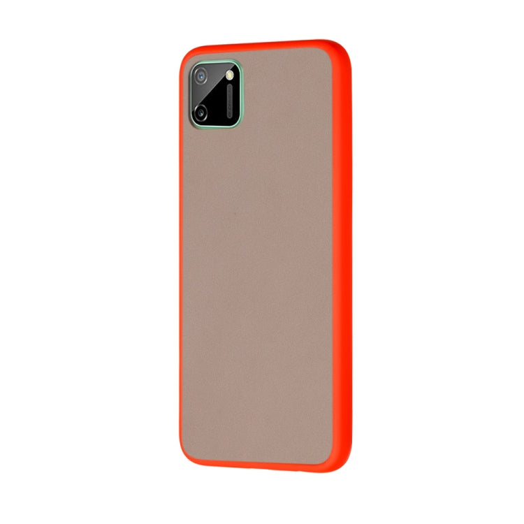 For OPPO Realme C11 Skin Hand Feeling Series Shockproof Frosted PC+ TPU Protective Case