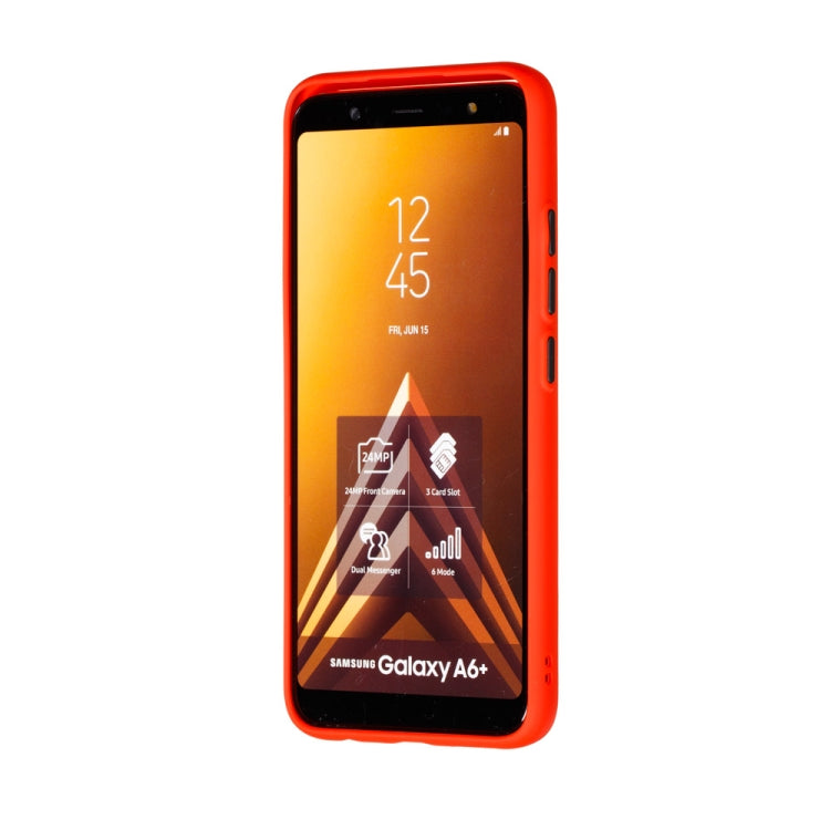 For OPPO Realme C11 Skin Hand Feeling Series Shockproof Frosted PC+ TPU Protective Case