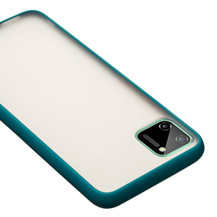 For OPPO Realme C11 Skin Hand Feeling Series Shockproof Frosted PC+ TPU Protective Case