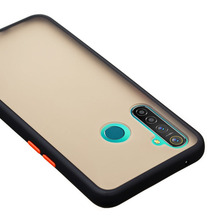 For OPPO Realme 5 Pro Skin Hand Feeling Series Shockproof Frosted PC+ TPU Protective Case