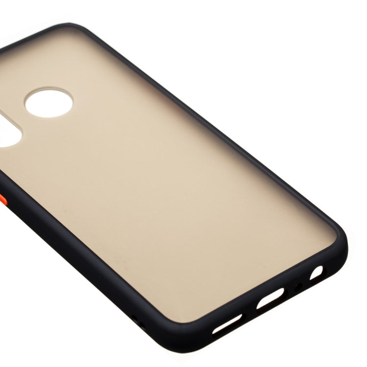 For OPPO Realme 5 Pro Skin Hand Feeling Series Shockproof Frosted PC+ TPU Protective Case