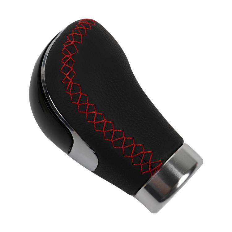 Car Manual Gear Lever Knob Leather Gear Shift Knob, with Hole