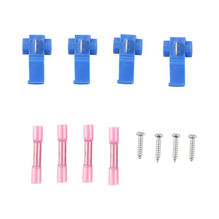 2pcs/Set 10LED Marine Trailer Guide Pipe Light Set - Red Light